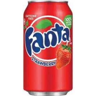 Fanta Strawberry 355ml 12ct (Shipping Extra, Click for Details)