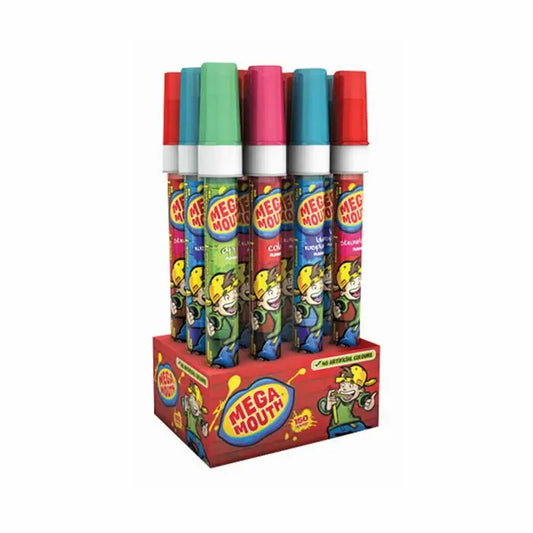 Bazooka Mega Mouth Candy Spray 23g 12ct (UK)