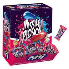 Fini Missile Xplosion Bubblegum 200ct (UK)