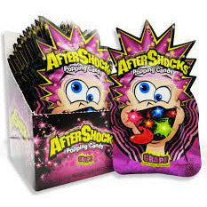 AfterShocks Popping Candy Grape 0.33oz 24ct