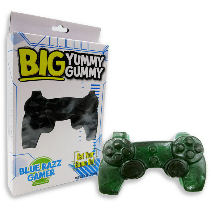 BIG YUMMY GUMMY Blue Razz Gamer 5.29oz 12ct
