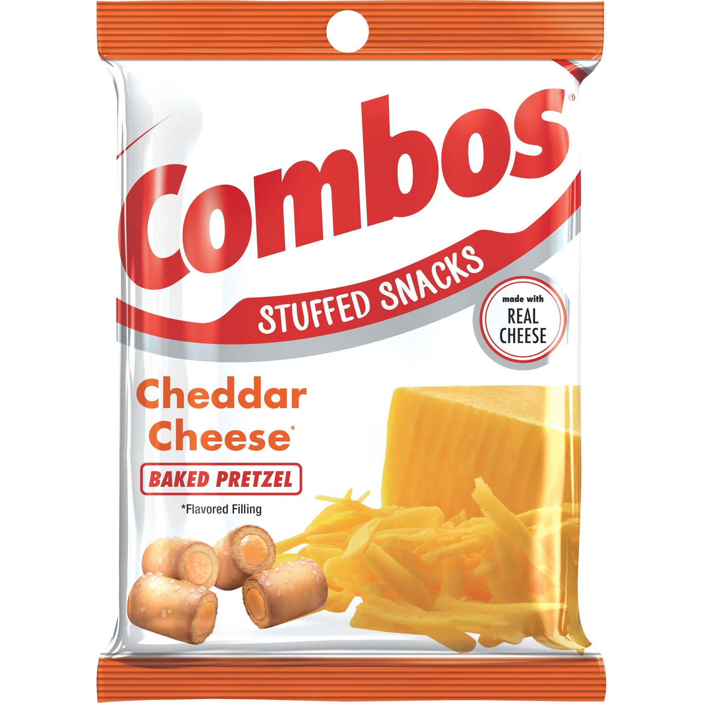 Combos Bag Cheddar Cheese Pretzel 6.3oz 12ct