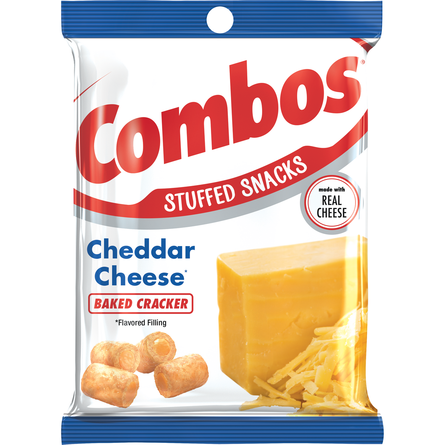 Combos Bag Cheddar Cheese Cracker 6.3oz 12ct