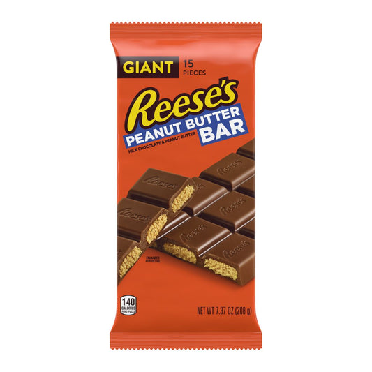 Reese's Peanut Butter Giant Bar 7.37oz 12ct