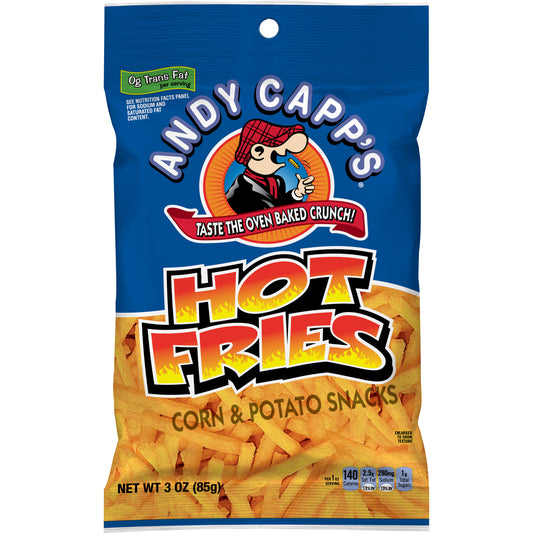 Andy Capp's Hot Fries 3oz 12ct