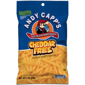 Andy Capp's Cheddar Fries 3oz 12ct