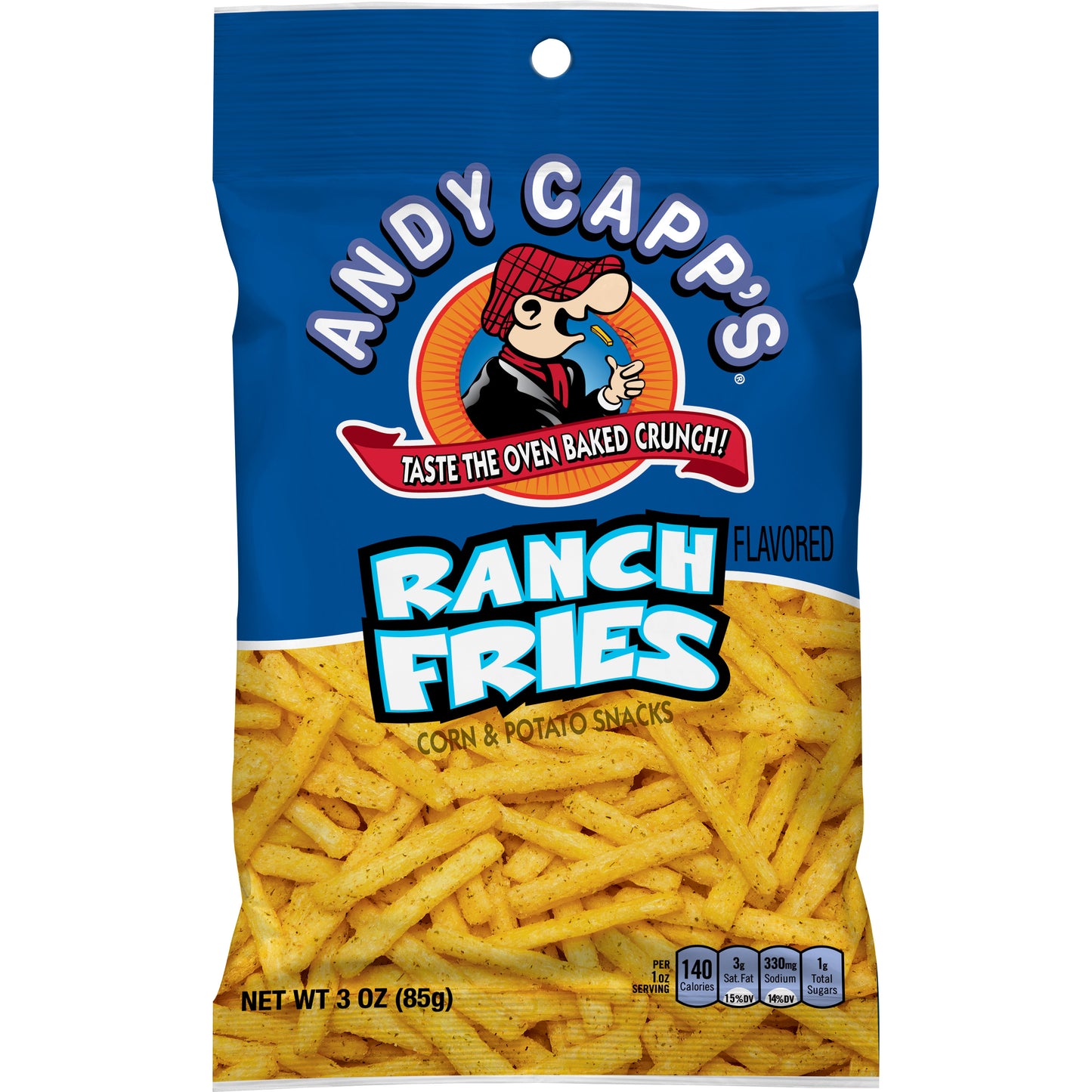 Andy Capp's Ranch Fries 3oz 12ct