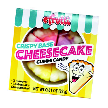 E-Frutti Gummi Cheesecake .81oz 30ct