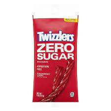 Twizzlers Peg Bag Strawberry Twists Zero Sugar 5oz 12ct