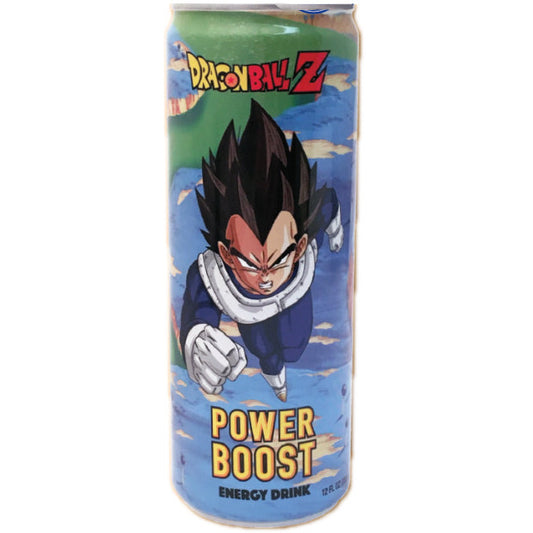 Boston America Dragon Ball Z Power Boost Energy Drink 355ml 12ct (Shipping Extra, Click for Details)