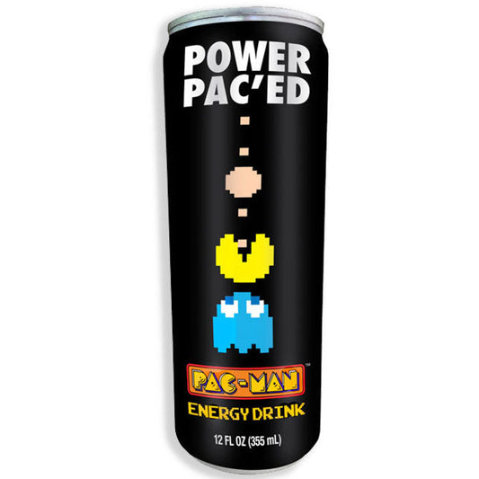 Boston America Pac Man Power Pac'ed Energy Drink 355ml 12ct (Shipping Extra, Click for Details)