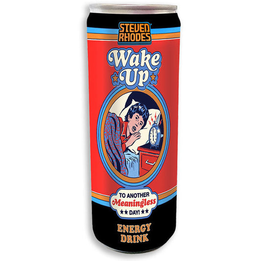 Boston America Steven Rhodes Wake Up Energy Drink 355ml 12ct (Shipping Extra, Click for Details)