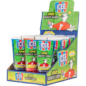 KoKo's Squeeze Sour Candy Icee 2.1oz 12ct
