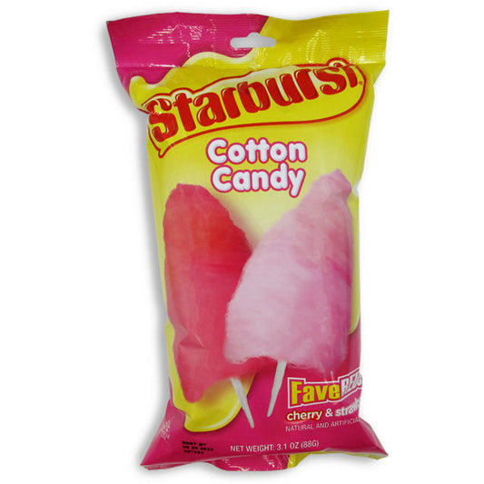 Starburst Fav Reds Cotton Candy 3.1oz 12ct