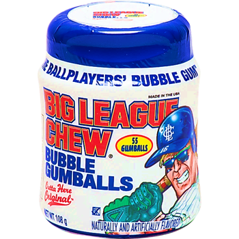 Big League Chew 55ct To Go Cup 3.7oz 6ct