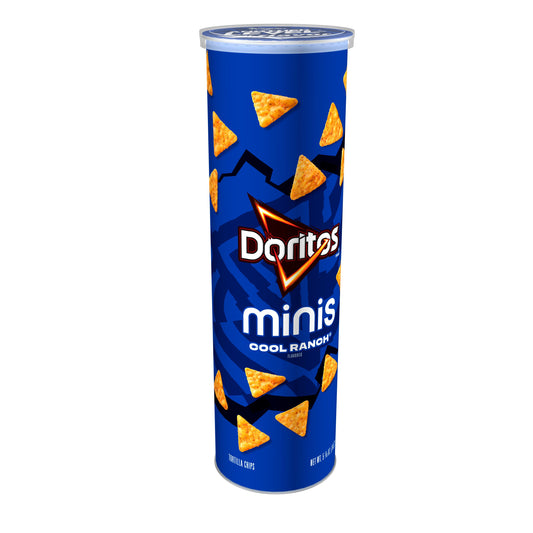 Doritos Minis Cool Ranch Take Home Canisters 5.125oz 12ct