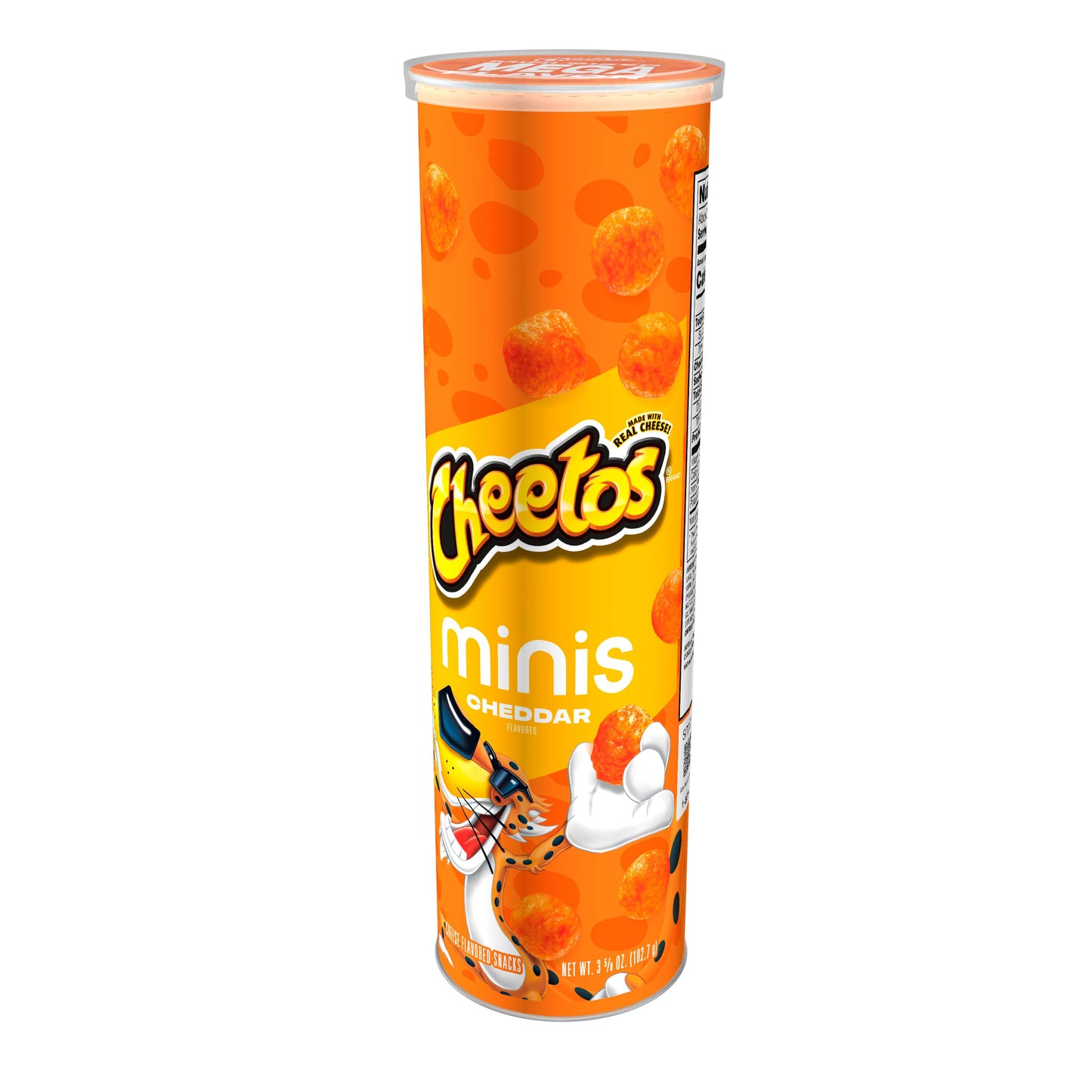 Cheetos Minis Cheddar Take Home Canisters 3.625oz 12ct