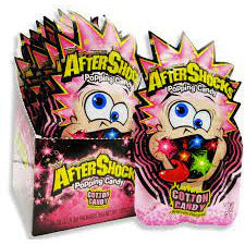 AfterShocks Popping Candy Cotton Candy 0.33oz 24ct
