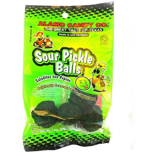 Alamo Sour Pickle Balls 1oz 12ct (Limit 2 Per Customer)