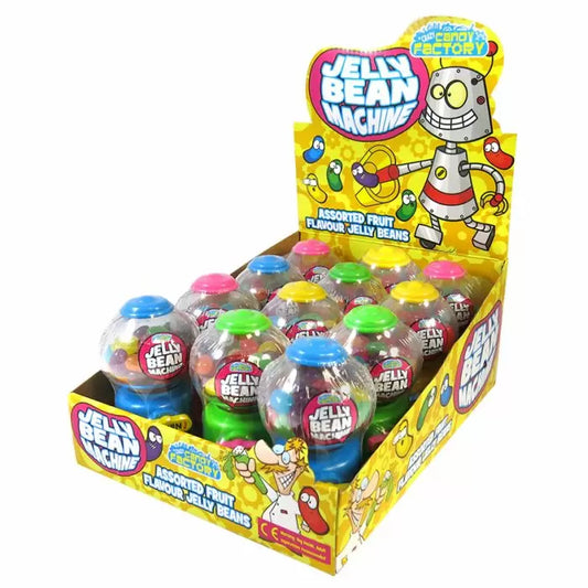 Crazy Candy Factory Jelly Bean Machines 12ct (UK)