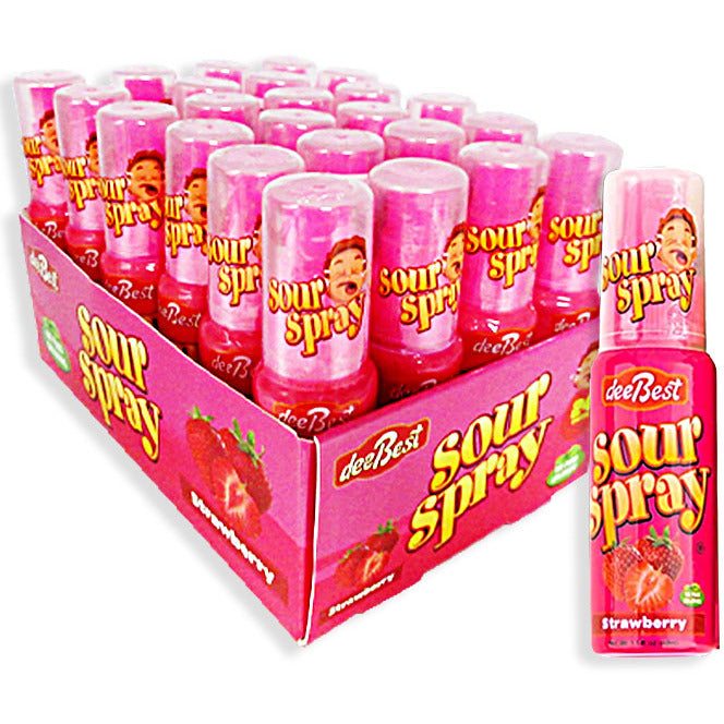 Doveli Sour Spray Strawberry 1.1oz 24ct