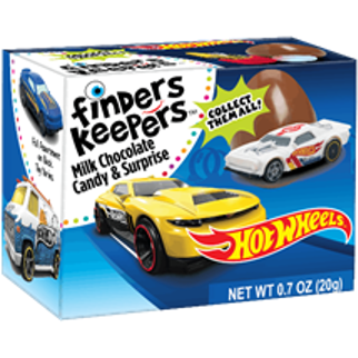 Finders Keepers Hot Wheels Surprise Chocolate 1.3oz 6ct