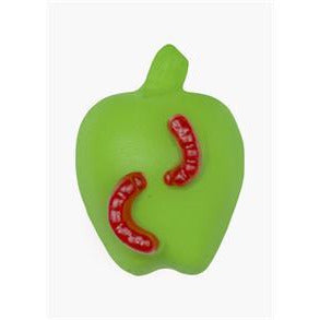 Giant Gummy Apple With Worm in Blister - Sour Apple/Cherry 7oz (198g) 12ct