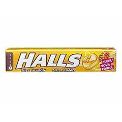 Halls Miel Limon Honey Lemon 12ct (Mexico)