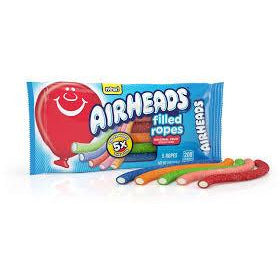 Airheads Filled Ropes Assorted 2oz 18ct