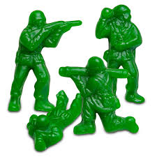 Albanese Green Army Guys 2.26kg (5lb) - candynow.ca