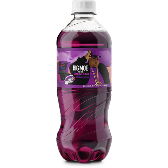 Exotic Pop Big Moe Grape 591ml 24ct - Candynow.ca Exclusive - (Shipping Extra, Click for Details)
