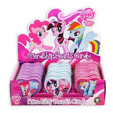 Boston America My Little Pony Friendship Hearts Candy 18ct - candynow.ca