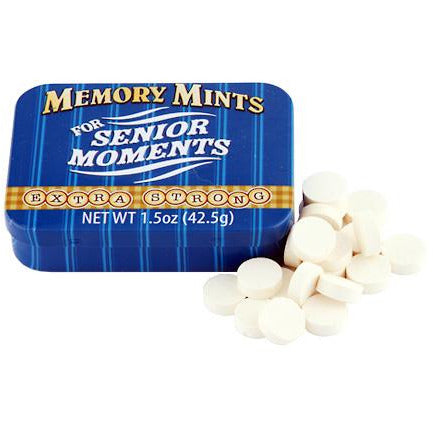 Boston America Senior Moments Memory mints 18ct - candynow.ca