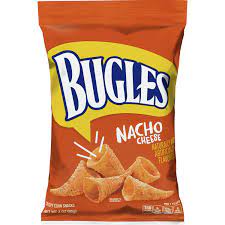 Bugles Nacho Cheese 3oz 6ct