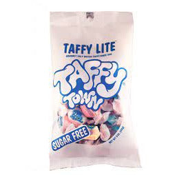 Taffy Town Taffy Lite Assorted Sugar Free Salt Water Taffy Bag 113g 12ct