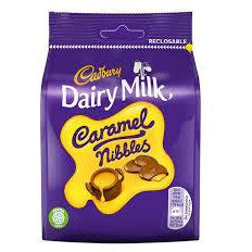 Cadbury Caramel Nibbles Pouch 95g 10ct (UK)