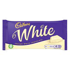 Cadbury Creamy White Chocolate 90g 24ct (UK)
