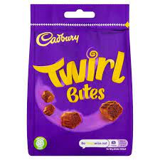 Cadbury Twirl Bites Pouch 95g 10ct (UK)
