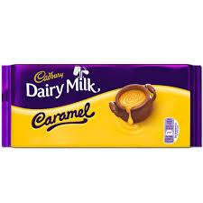 Cadbury Dairy Milk Caramel 200g 17ct (UK) - candynow.ca