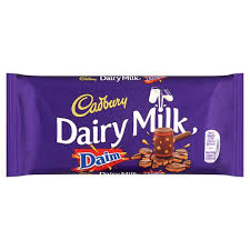 Cadbury Dairy Milk Daim 120g 18ct (UK) - candynow.ca