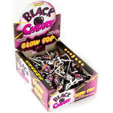 Charms Blow Pop Black Cherry 48ct - candynow.ca