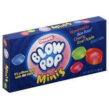 Charms Blow Pop Minis Theater Box 3.5oz 12ct - candynow.ca