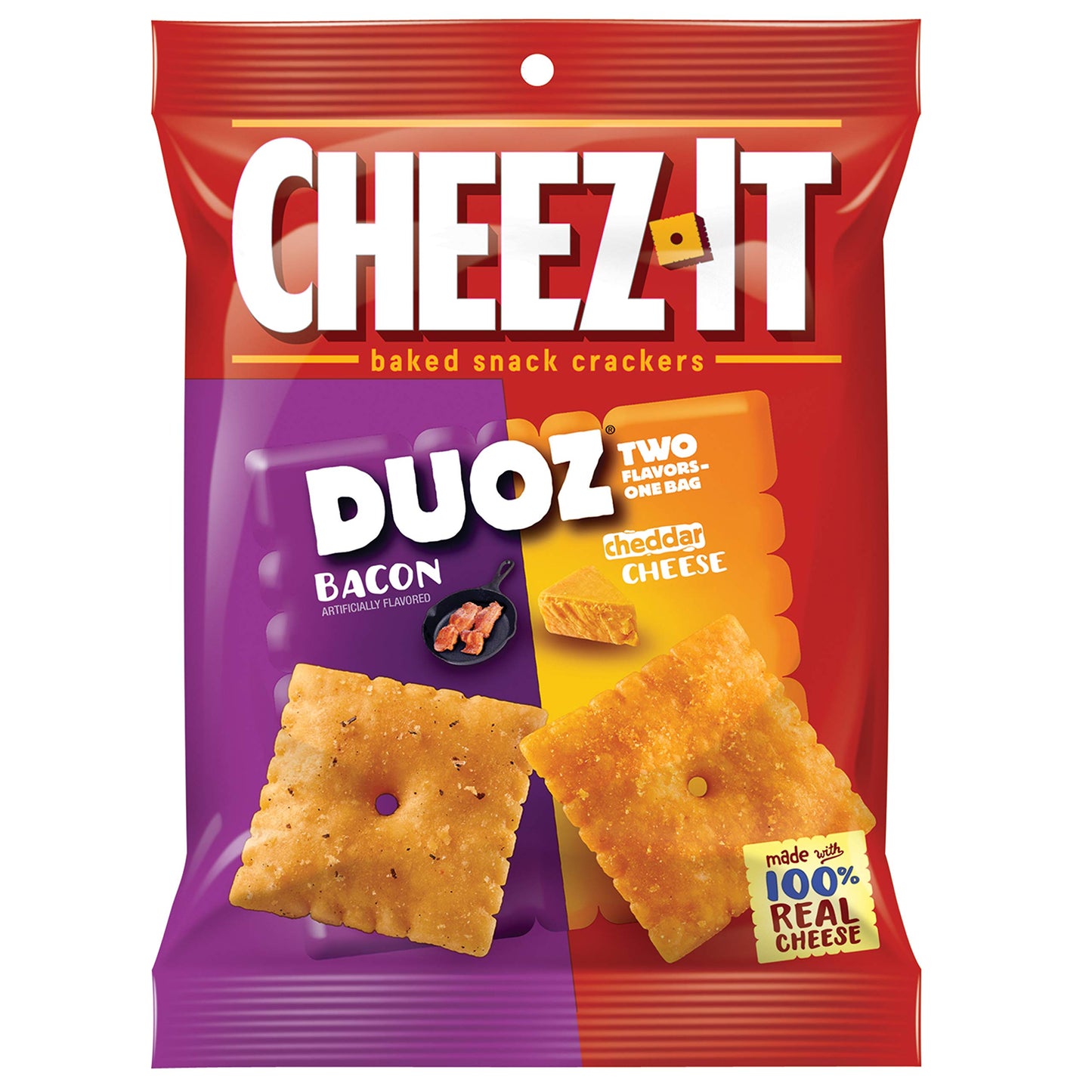 Cheez-It Duoz Bacon Cheddar 4.3oz 6ct