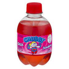 Chubby Strawberry 250ml 24ct (Shipping Extra, Click for Details)