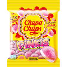 Chupa Chups Gummi Pinkis with Fruit Juice 90g 18ct (Europe)