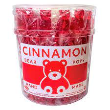 Cinnamon Bear Pops Tub 115ct