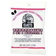 Claey's Natural Peppermint 6oz 24ct - candynow.ca