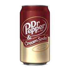 Dr Pepper & Cream Soda 12oz 12ct (Shipping Extra, Click for Details)