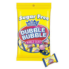 Dubble Bubble Sugar Free Peg 3.25oz 12ct - candynow.ca