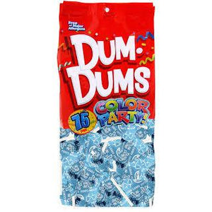 Dum Dum Color Party Bag Ocean Blue - Cotton Candy 12.8z 75ct - candynow.ca